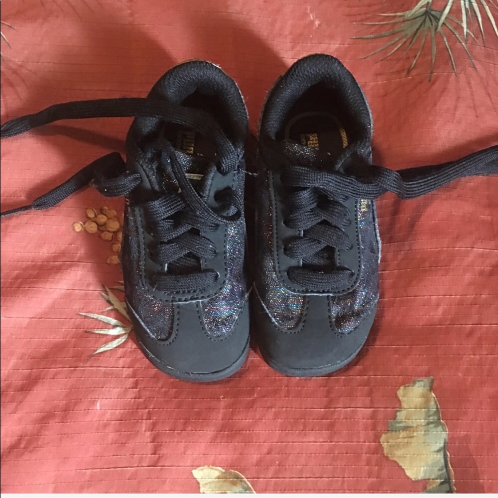 Super cute Toddler girl pumas